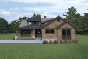 Home Plan - Craftsman Exterior - Front Elevation Plan #1070-105