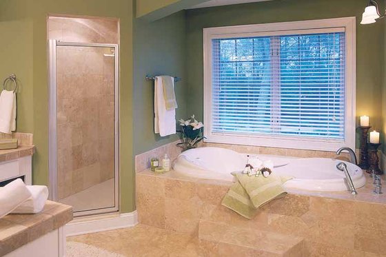Interior - Master Bathroom for Traditional House Plan #930-156 - 3 bed, 2.5 bath