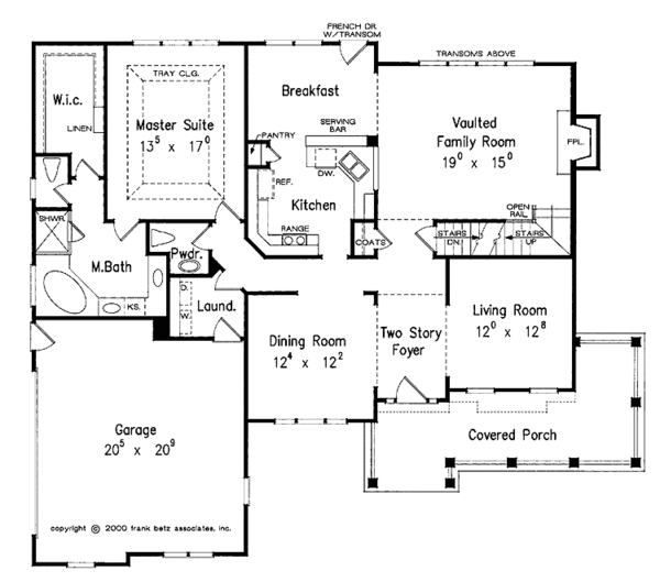 House Design - Country Floor Plan - Main Floor Plan #927-565