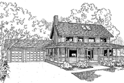 Ranch Style House Plan - 4 Beds 3 Baths 2488 Sq/Ft Plan #60-1001 