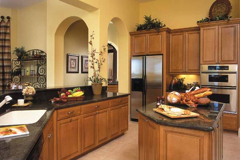 Dream House Plan - Interior - Kitchen for Mediterranean House Plan #930-321 - 4 bed, 3.5 bath