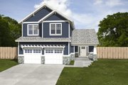 Craftsman Style House Plan - 3 Beds 2.5 Baths 1871 Sq/Ft Plan #497-2 