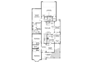 Floor Plan - Main Floor for Country House Plan #17-2703 - 3 bed, 2 bath