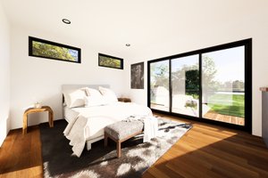 Interior - Master Bedroom for Modern House Plan #1064-298 - 2 bed, 2 bath