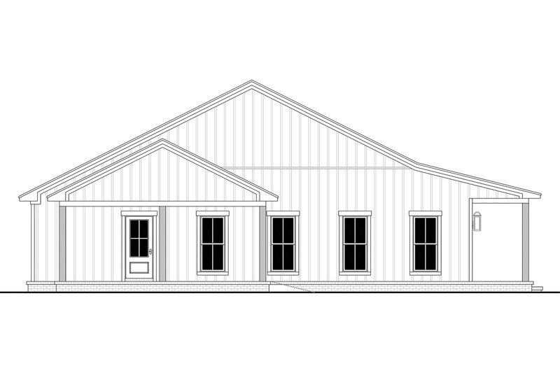Home Plan - Exterior - Other Elevation 2 for Cottage House Plan #430-454 - 3 bed, 2 bath