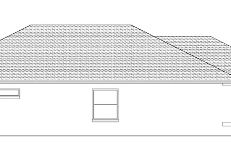 Dream House Plan - Exterior - Other Elevation 1 for Adobe / Southwestern House Plan #1058-94 - 3 bed, 2 bath