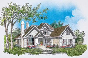 Traditional Exterior - Front Elevation Plan #929-249