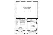 Craftsman Style House Plan - 2 Beds 2 Baths 1295 Sq/Ft Plan #132-281 