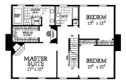 Country Style House Plan - 3 Beds 2.5 Baths 2203 Sq/Ft Plan #72-974 