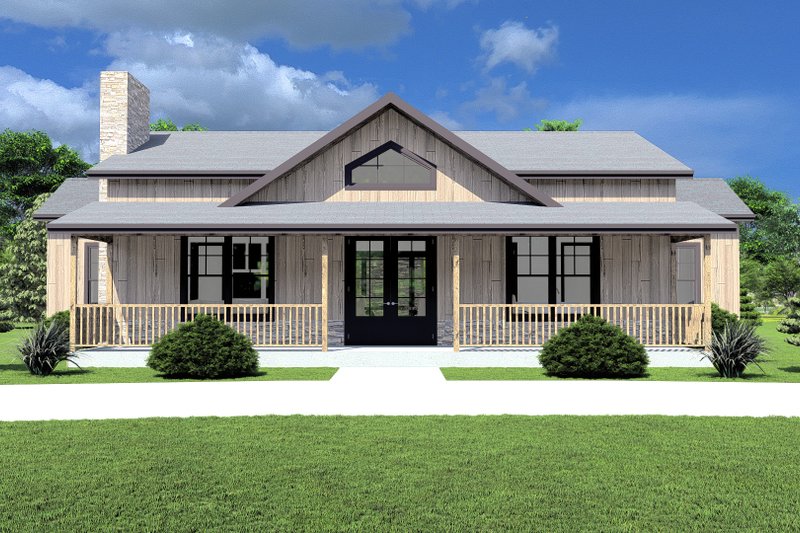 House Blueprint - Photo 10 for Farmhouse House Plan #1109-14 - 2 bed, 3 bath