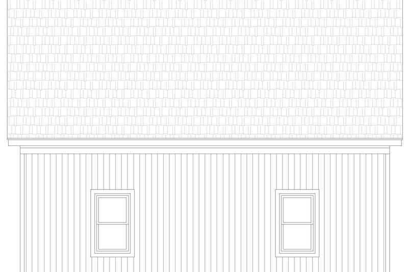 Architectural House Design - Exterior - Other Elevation 1 for Southern House Plan #932-1264, 0 bath