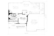 Traditional Style House Plan - 4 Beds 2.5 Baths 2255 Sq/Ft Plan #20-2095 