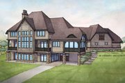 Country Style House Plan - 3 Beds 3.5 Baths 3698 Sq/Ft Plan #928-269 