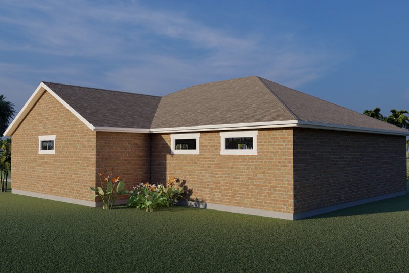 Architectural House Design - Exterior - Other Elevation 1 for Traditional House Plan #1060-79, 1 bath