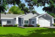 Colonial Style House Plan - 3 Beds 2 Baths 1926 Sq/Ft Plan #1-1376 