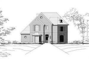 Traditional Exterior - Front Elevation Plan #411-436