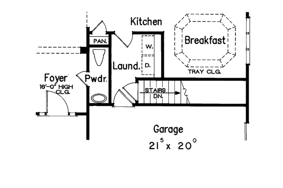 Floor Plan - Other Floor for Mediterranean House Plan #927-62 - 3 bed, 2.5 bath