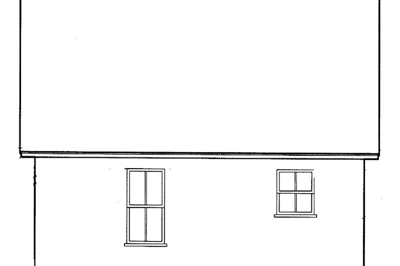 House Plan Design - Exterior - Rear Elevation for Mediterranean House Plan #417-577 - 1 bed, 1 bath