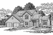 Traditional Style House Plan - 3 Beds 2.5 Baths 1912 Sq/Ft Plan #70-238 