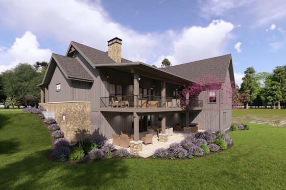 Exterior - Other Elevation 2 for Farmhouse House Plan #1069-41 - 3 bed, 2.5 bath
