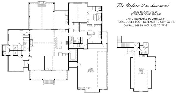 Farmhouse Floor Plan - Other Floor Plan #1074-113