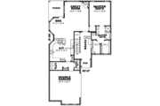 European Style House Plan - 3 Beds 2.5 Baths 2687 Sq/Ft Plan #34-195 