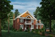 Traditional Style House Plan - 4 Beds 2.5 Baths 2442 Sq/Ft Plan #30-349 