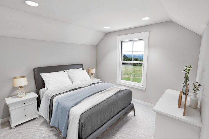 House Blueprint - Interior - Bedroom for Farmhouse House Plan #51-1268 - 3 bed, 3.5 bath