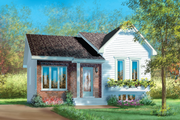 Ranch Style House Plan - 2 Beds 1 Baths 1126 Sq/Ft Plan #25-1135 