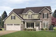 Traditional Style House Plan - 4 Beds 3.5 Baths 3239 Sq/Ft Plan #22-543 