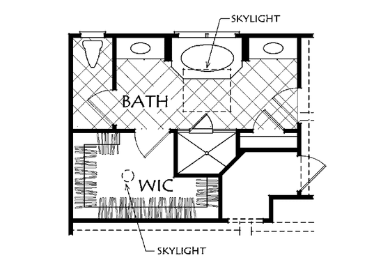 Floor Plan - Main Floor 1 for European House Plan #927-509 - 3 bed, 2 bath