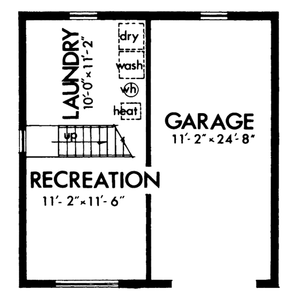 Dream House Plan - Contemporary Floor Plan - Lower Floor Plan #320-762