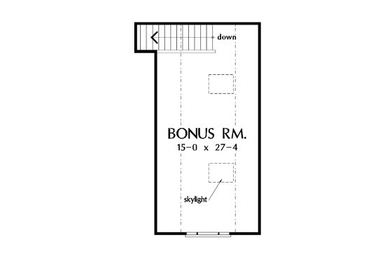 Floor Plan - Other Floor for Country House Plan #929-376 - 3 bed, 2.5 bath