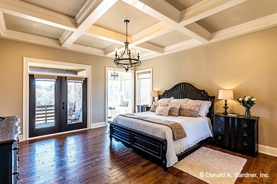 Interior - Master Bedroom 3 for Traditional House Plan #929-1042 - 5 bed, 5 bath