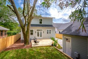 Exterior - Rear Elevation for Craftsman House Plan #461-73 - 3 bed, 3 bath