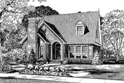 Country Style House Plan - 3 Beds 2.5 Baths 2135 Sq/Ft Plan #17-2683 