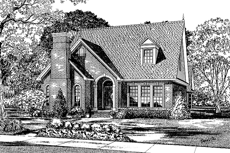 Home Plan - Exterior - Front Elevation 3 for Country House Plan #17-2683 - 3 bed, 2.5 bath