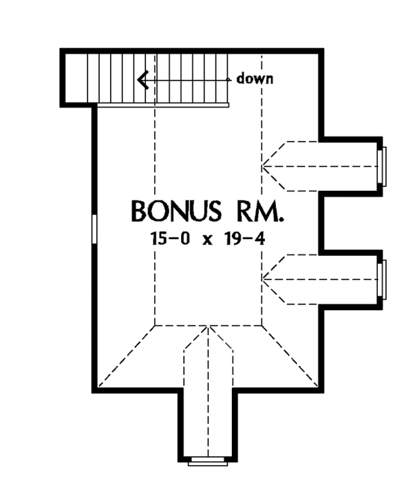 House Plan Design - Traditional Floor Plan - Other Floor Plan #929-575