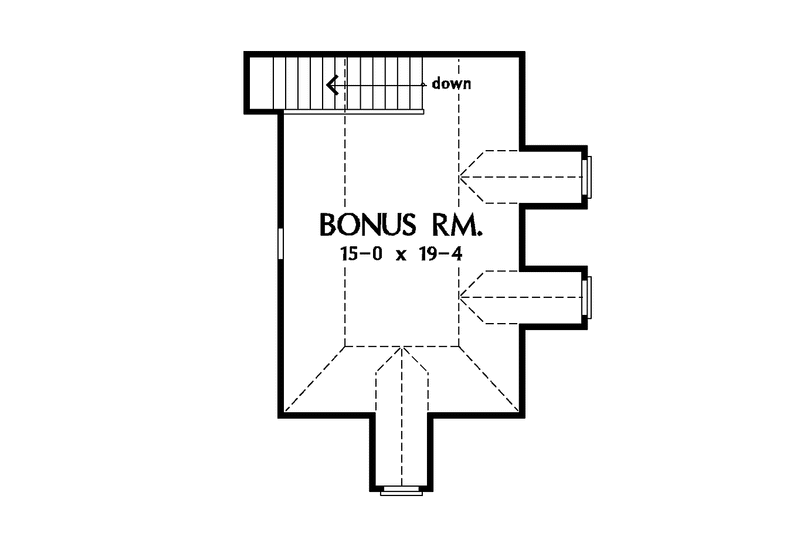 Architectural House Design - Floor Plan - Other Floor for Traditional House Plan #929-575 - 3 bed, 2.5 bath