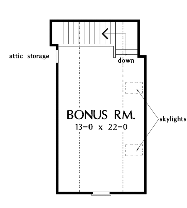 European Floor Plan - Other Floor Plan #929-315