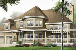 Country Exterior - Front Elevation Plan #23-2470
