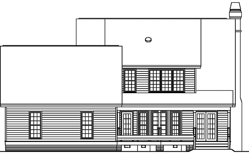 Country Style House Plan - 3 Beds 2.5 Baths 1824 Sq/Ft Plan #929-372 ...