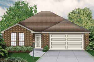 Home Plan - Traditional Exterior - Front Elevation Plan #84-747