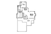 European Style House Plan - 3 Beds 3 Baths 1991 Sq/Ft Plan #20-1819 Floor 
