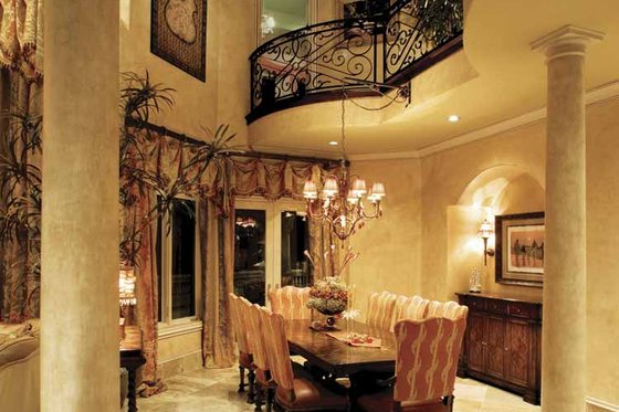 Interior - Dining Room for European House Plan #930-357 - 4 bed, 4 bath