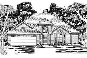 Traditional Exterior - Front Elevation Plan #42-232