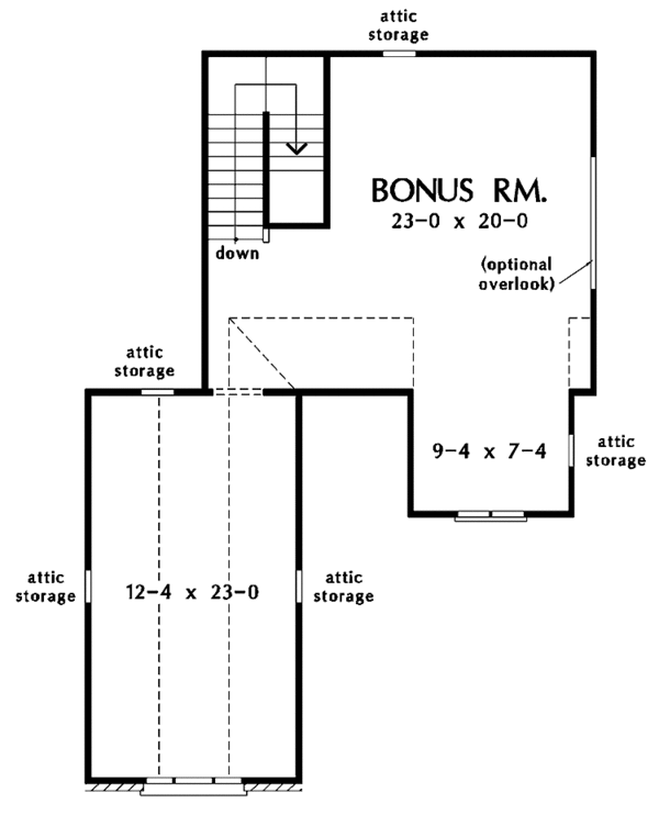 Dream House Plan - Traditional Floor Plan - Other Floor Plan #929-768