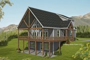 Southern Style House Plan - 3 Beds 3 Baths 1736 Sq/Ft Plan #932-867 