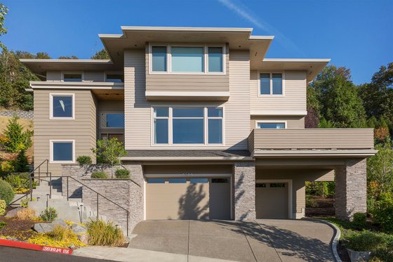 Modern Hillside Home