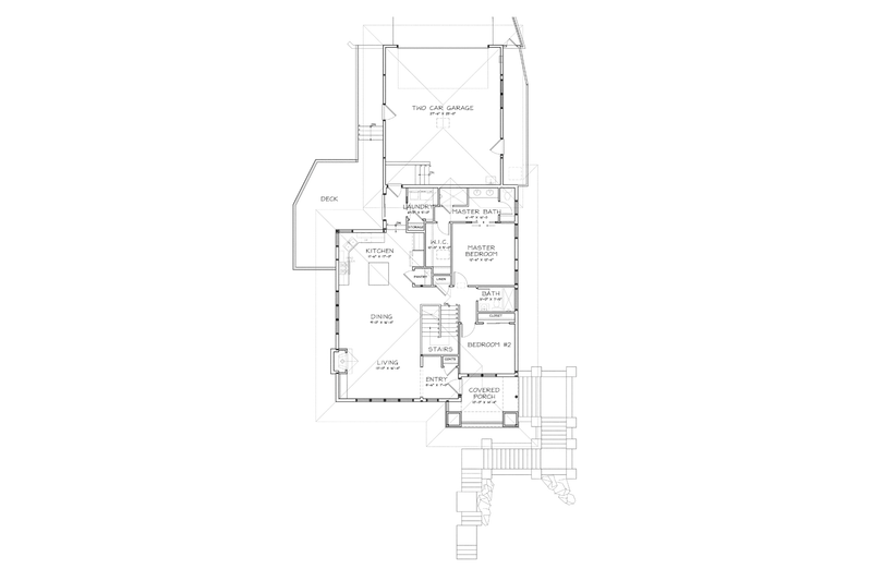 Architectural House Design - Floor Plan - Upper Floor for Prairie House Plan #895-78 - 4 bed, 3 bath